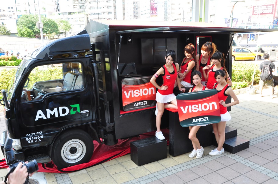聖洺歷年 AMD 行動展示活動