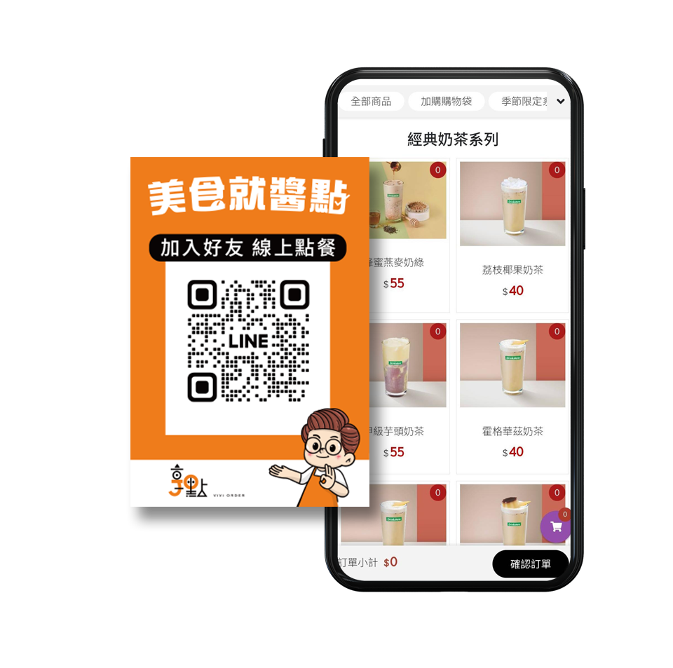 LINE應用線上點單